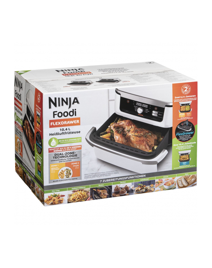 NINJA AF500EUWH Foodi FlexDrawer 10,4l, biały główny