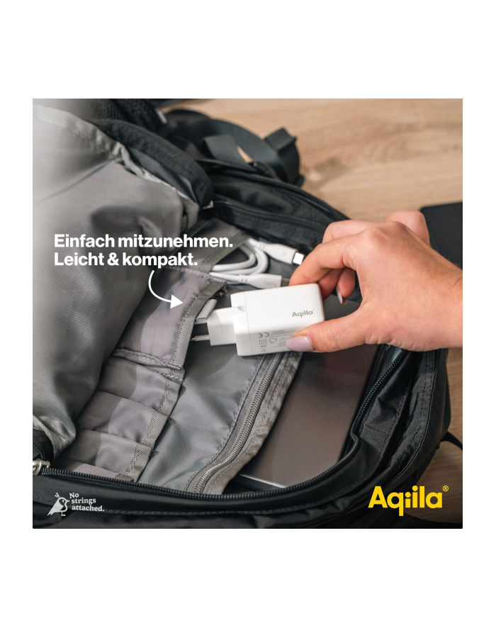 Aqiila Chargebird W3 65W 2x USB-C 1x USB-A główny