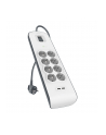 Belkin listwa zasilajaca 8-fach 2 Meter kabel  BSV804vf2M-V2 - nr 1