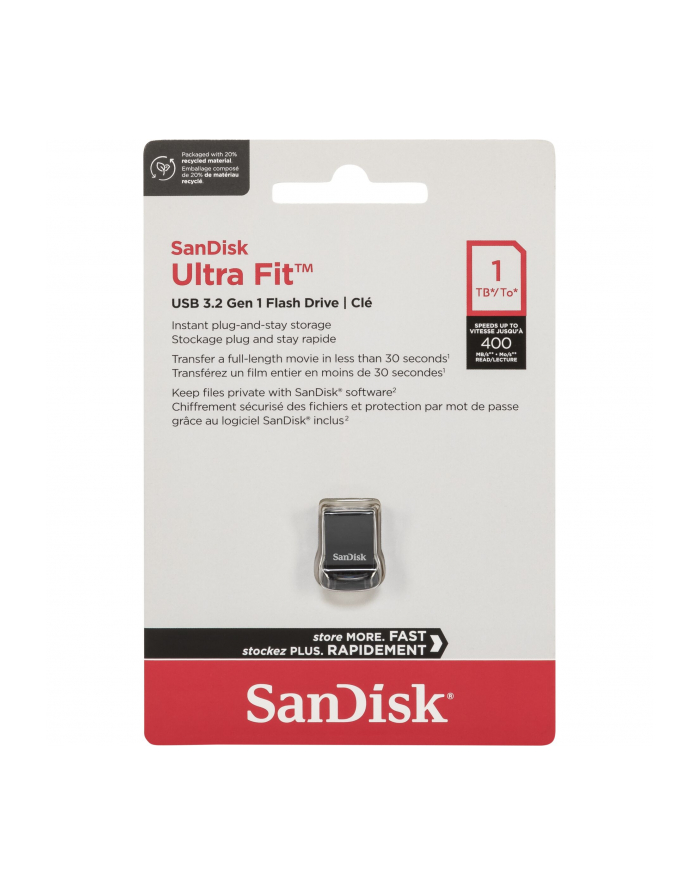SanDisk Cruzer Ultra Fit 1TB USB 3.1 SDCZ430-1T00-G46 główny