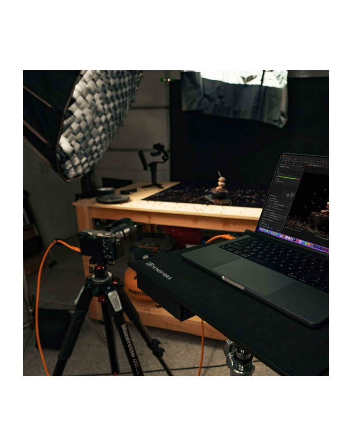 Tether Tools TetherPro USB-C Optima 10G prosto pomarancz 3m główny