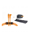 Tether Tools LeverLock'amp;Cable kit Optima 10G prawo pomarancz 4,6m - nr 1