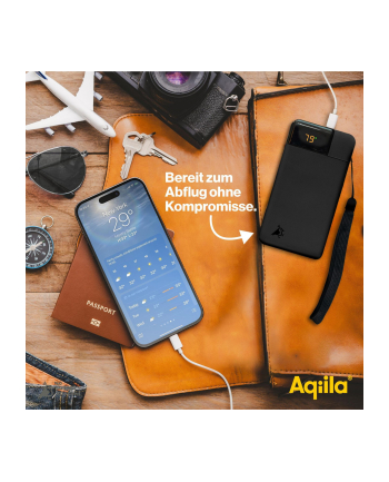 Aqiila Powerbird B10 Powerbank 20W czarny 10.000 mAh