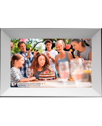 Denver Frameo PFF-1063 MKII bialy 25,4cm (10,1 ) 16GB