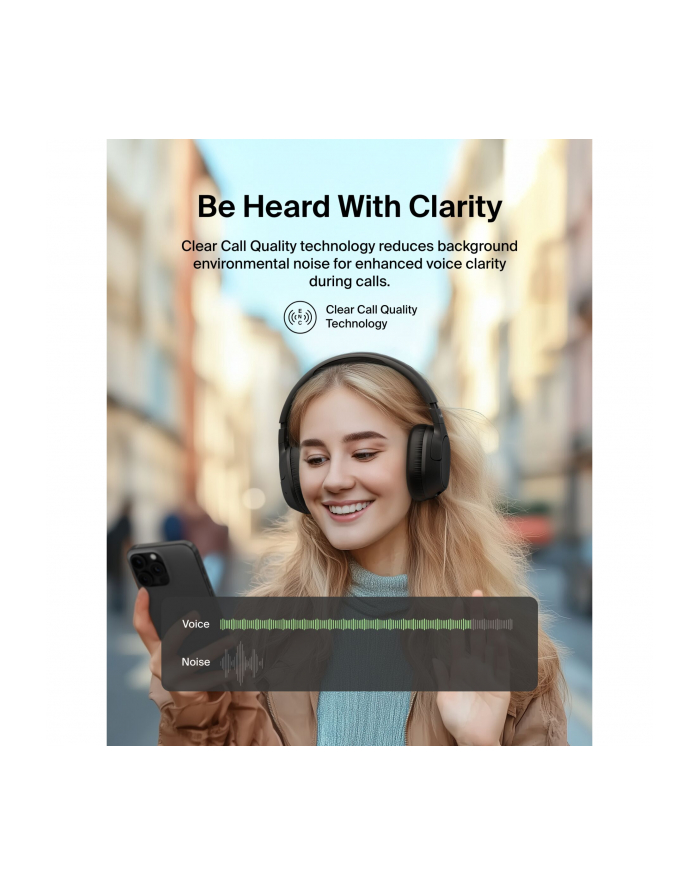 Belkin Soundform Isolate OverEar bezprzew. czarny AUD008hqBK główny