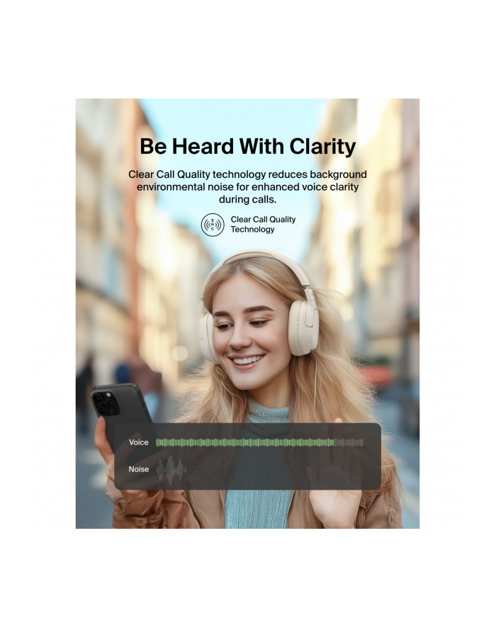 Belkin Soundform Isolate OverEar bezprzew. sand AUD008hqSA główny