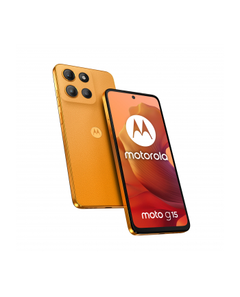Motorola moto g15 sunrise orange nr 1