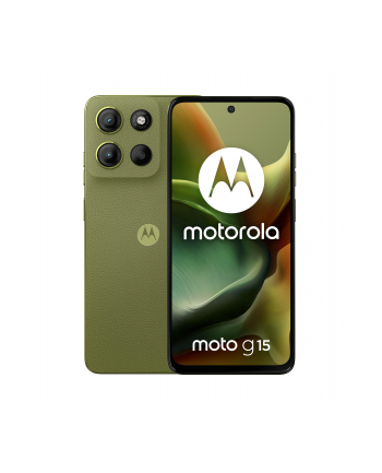 Motorola moto g15 iguana green