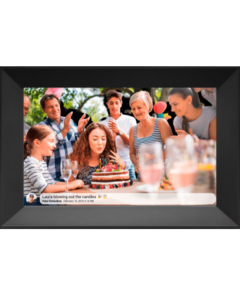 Denver Electronics Emaga Cyfrowa Ramka Do Zdjęć Pff-1063 10,1'' Czarny (S0437758)