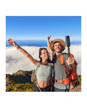 Insta360 X4 Adventure Bundle(Kijek, Karta 256GB, 2x akumulator)