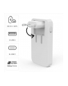 Hama Szybka ładowarka 2x USB-C 1x USB-A płaska mini ładowarka PD 65 W WS 00201976 - nr 20