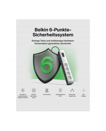 Belkin listwa zasilajaca 4-fach 2 Meter kabel  BSV400vf2M-V2 nr 2