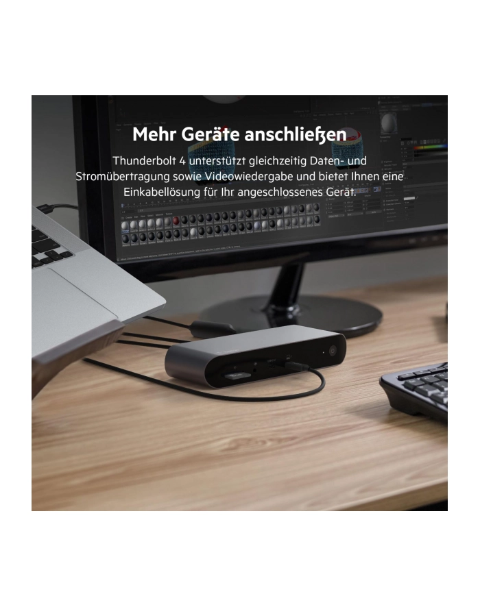 Belkin Thunderbolt 4-Kabel USB-C pasywn 40Gb 100W 1m INZ003bt1MBK główny