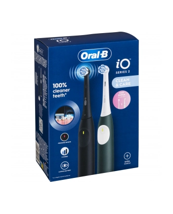 Oral-B iO Series 2 Night Black/ Forest green z 2 rekojesciami nr 2