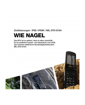 agm mobile AGM M10 Klapper (4G) Rugged nr 1