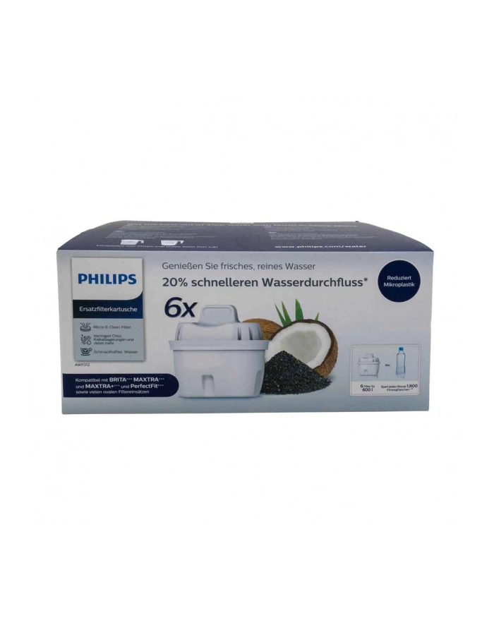 Philips Micro X-clean Wasserfilterkartuschen 6-pack główny