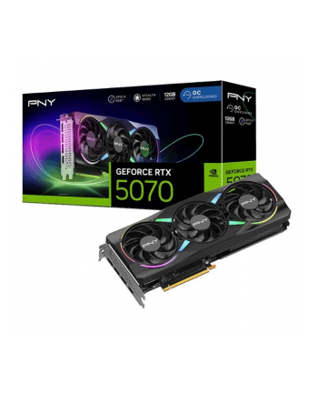 pny Karta graficzna GeForce RTX5070 OC ARGB 3F 12GB 192-bit 672GB/s