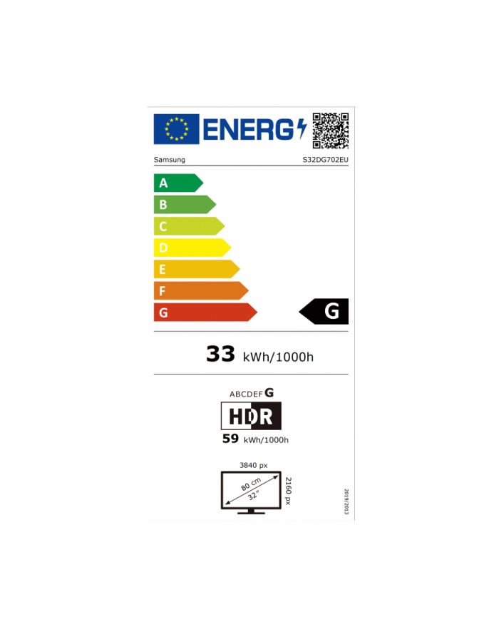 Samsung 32'' Odyssey G7 S32DG702EU (LS32DG702EUXDU) główny