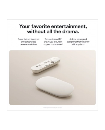 Google TV Streamer (4k) 32 GB Porcelain nr 2