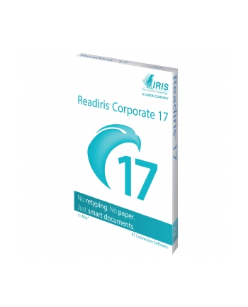 IRIS Readiris Corporate17 1 License - ESD,Mac,1 License,OCR nr 1