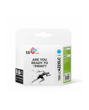 tb print Tusz do Bczerwonyher MFC-J5340DW TBB-LC422XLC 100% nowy cyan nr 1
