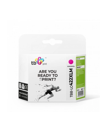 tb print Tusz do Bczerwonyher MFC-J5340DW TBB-LC422XLM 100% nowy magenta nr 1