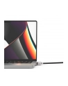 Compulocks Linka zabezpieczająca Ledge Lock Adapter for MacBook Pro 14'' M1, M2 M3 (MBPR14LDG01KL) - nr 5