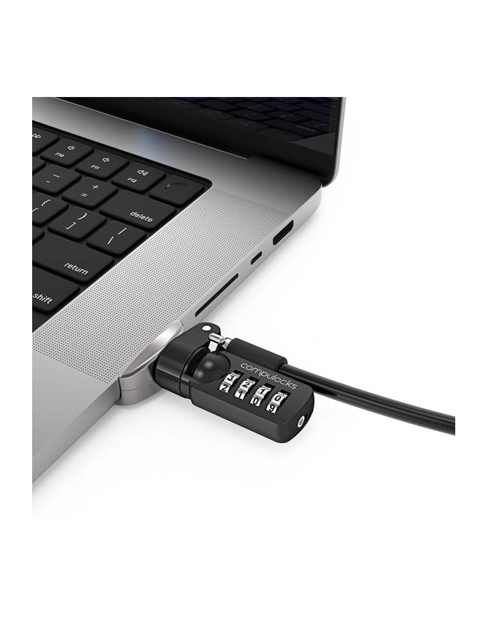 Compulocks Linka zabezpieczająca Ledge Lock Adapter for MacBook Pro 16'' M1, M2 M3 (MBPR16LDG02CL) główny