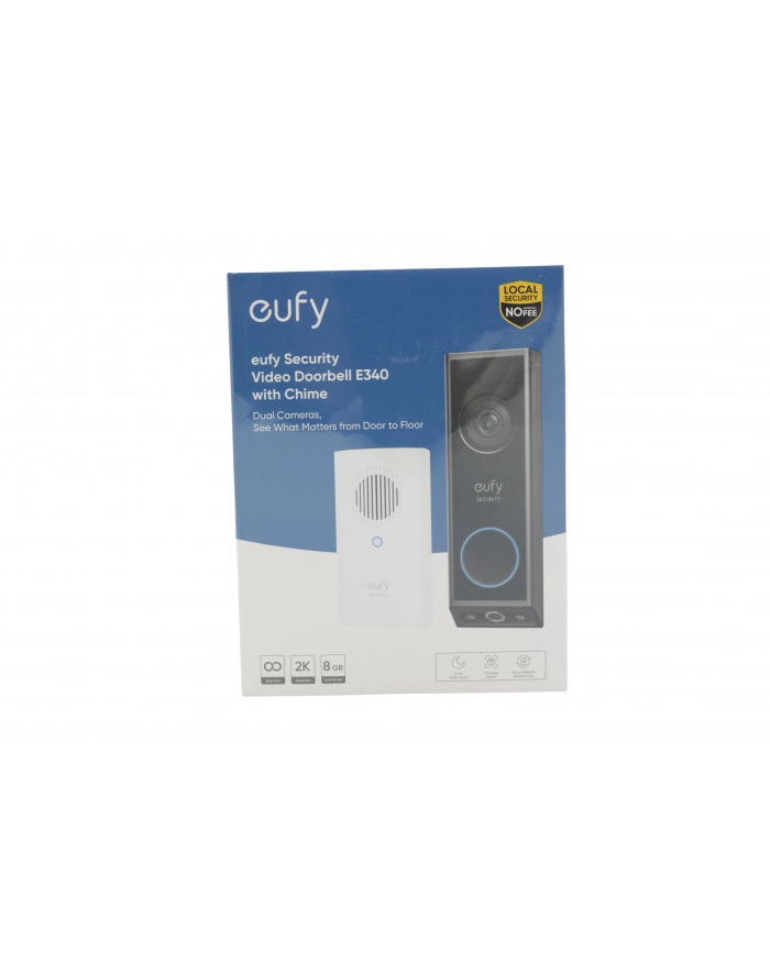 anker Dzwonek do drzwi video doorbell E340 czarny główny