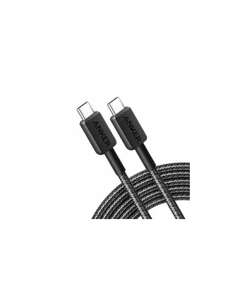 anker Kabel 322 USB-C do USB-C oplot 1.8m czarny