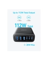 anker Ładowarka GaN 112W 3xUSB-A 3xUSB-C czarna - nr 5
