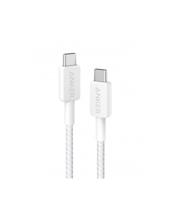 anker Kabel 322 USB-C do USB-C oplot 0.9m biały