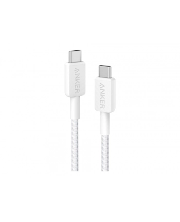 anker Kabel 322 USB-C do USB-C oplot 0.9m biały