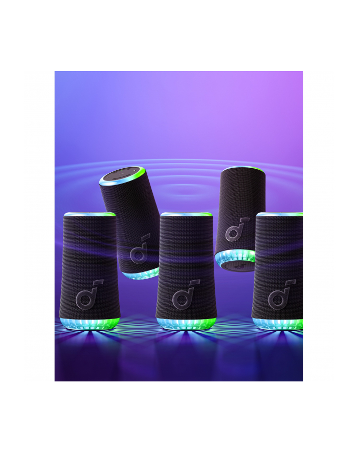 anker Głośnik Soundcore Glow RGB USB-C Bluetooth czarny główny