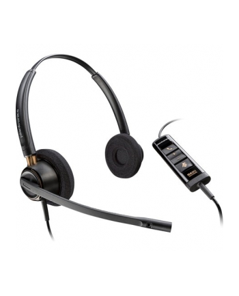 poly Zestaw słuchawkowy stereo EncorePro 525 z certyfikatem Microsoft Teams i portem USB-A 783R2AA