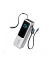 anker Powerbank ZOLO 25000mAh 165W wbudowany kabel USB-C srebrny - nr 1