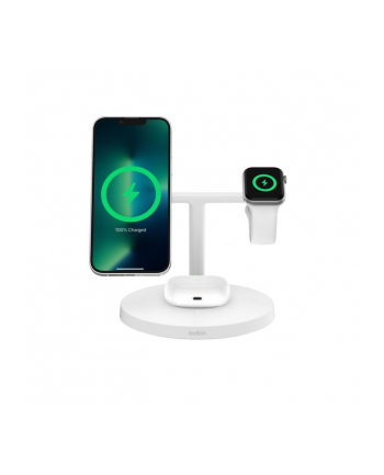 belkin Ładowarka Boost Charge Pro 3w1 Qi2 15W regulowana, biała