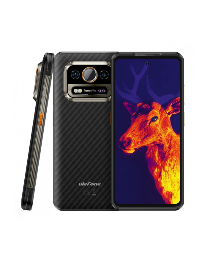 ulefone Smartfon Armor 25T 4G 6/256GB IP69K termowizja Frost Black główny