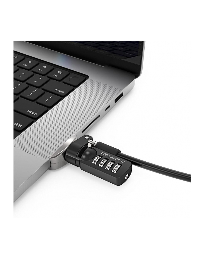 Compulocks Linka zabezpieczająca Ledge Lock Adapter for MacBook Pro 16'' M1, M2 M3 (MBPR16LDG02CL) główny