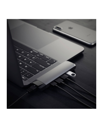 Satechi Hub with Ethernet ST-TCPHEM USB-C Space Gray MacBook Pro (ST-TCPHEM)