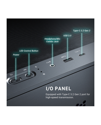 Antec Constellation Series C3 ARGB Tower Czarny (761345100298)