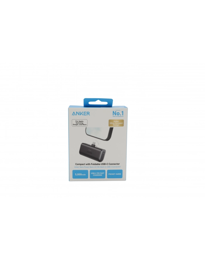 anker Powerbank NANO 5000mAh wpinany 22,5W czarny główny