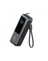 anker Powerbank ZOLO 25000mAh 165W wbudowany kabel USB-C szary - nr 2