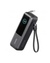 anker Powerbank ZOLO 25000mAh 165W wbudowany kabel USB-C szary - nr 7