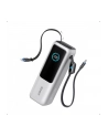 anker Powerbank ZOLO 25000mAh 165W wbudowany kabel USB-C srebrny - nr 1