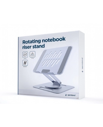 gembird Podstawka do notebooka 15.6 '' składana szara nr 1
