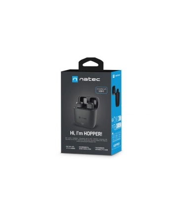 natec Mikrofon HOPPER krawatowy bezprzewodowy USB-C nr 1