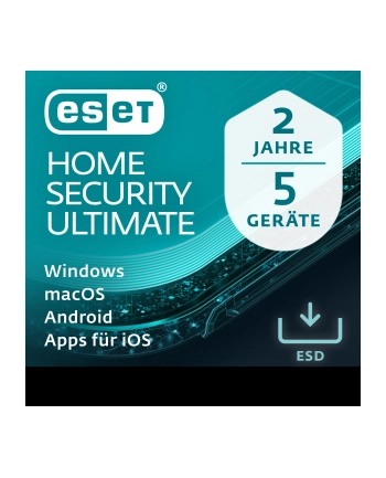 Eset ESD HOME Security Ultimate 5 Users 2 Years (EHSUN2A5VAKTE)