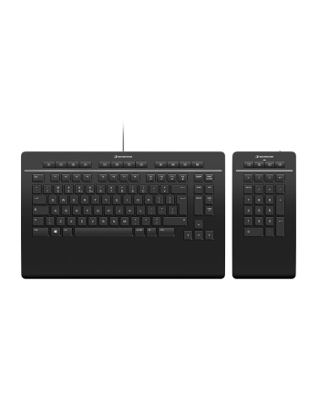 3Dconnexion Keyboard Pro with Numpad Klawiatura i blok numeryczny Niemcy Czarny (3DX700091) (wersja QWERTZ) nr 2