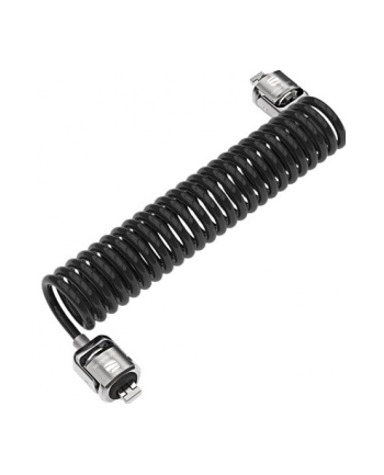 MACLOCKS LINKA ZABEZPIECZAJĄCA DUAL HEAD COILED CABLE KEYED LOCK ZAMEK KLUCZYKOWY (M1-CL02H) nr 2